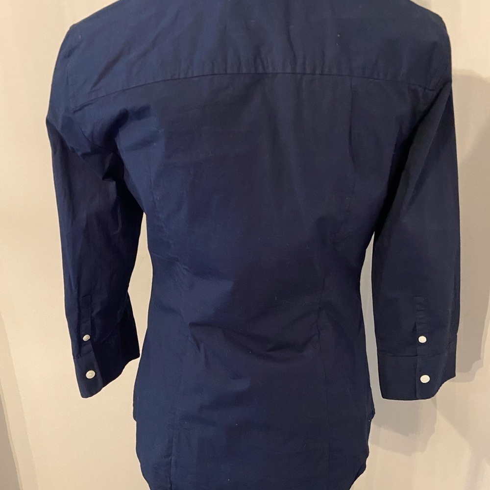 J Crew 3/4 sleeve dress shirt